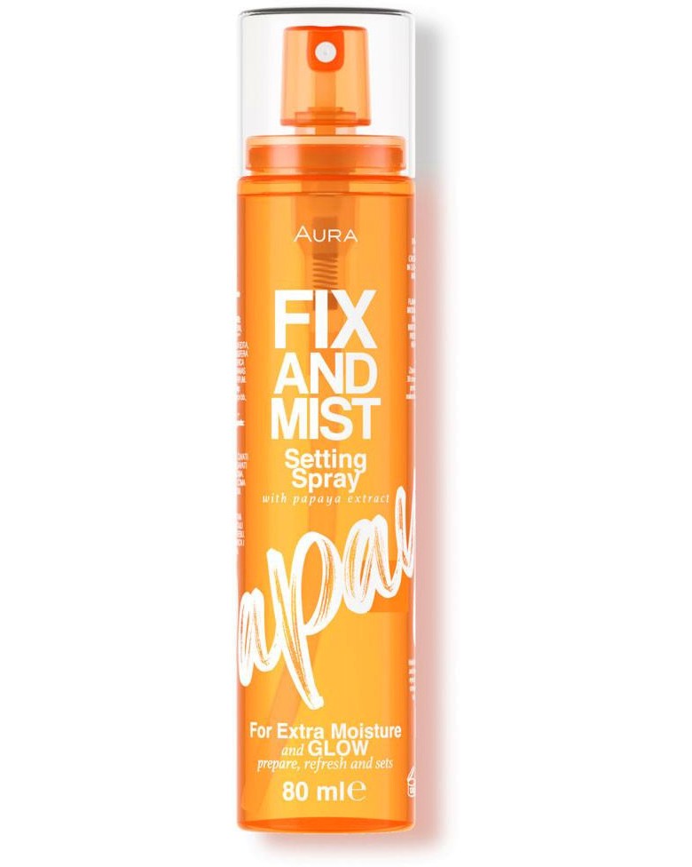 Aura Fix and Mist Setting Spray -        - 