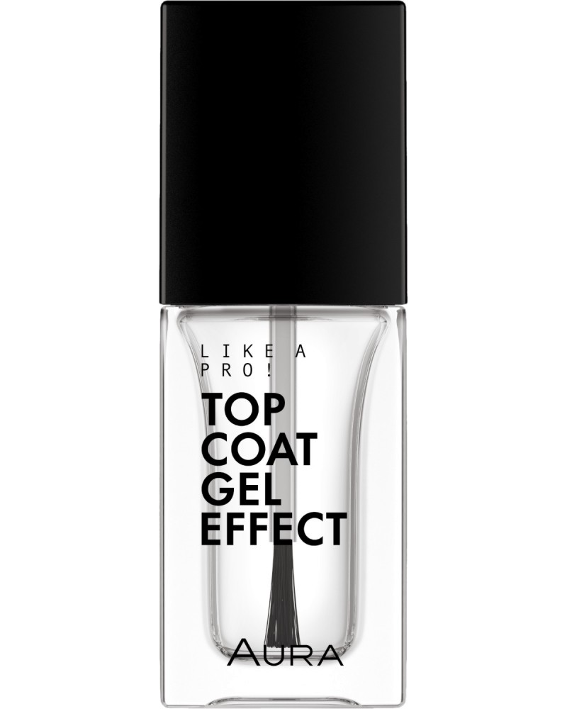 Aura Like a PRO! Top Coat Gel Effect -      - 