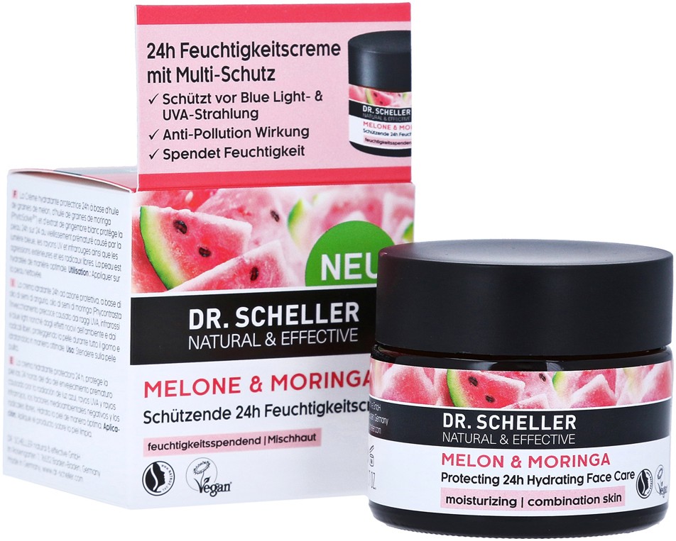 Dr. Scheller Melon & Moringa Protecting 24h Hydrating Face Care -        - 