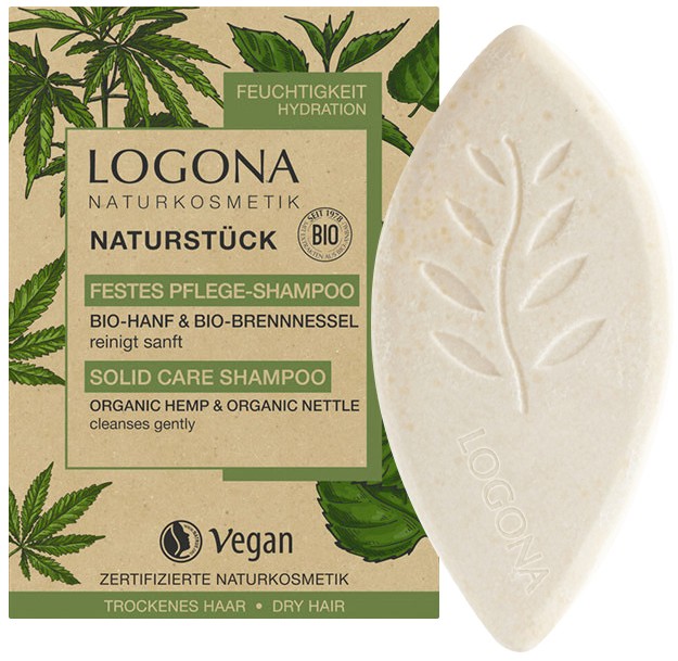 Logona Organic Hemp & Organic Nettle Solid Care Shampoo - ����� ������� �� ����� ��� ���� � ��� ����� � ��� ������� - �������