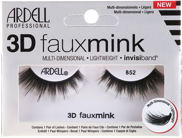Ardell 3D Faux Mink 852 -  3D    3D Faux Mink - 