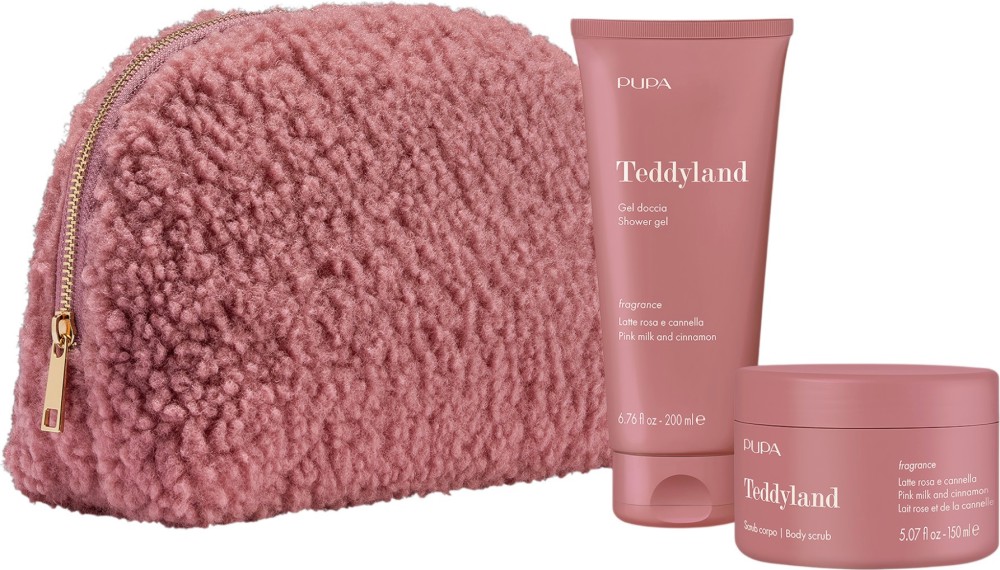     PUPA Milano Teddyland Pink Milk & Cinnamon -         Teddyland - 