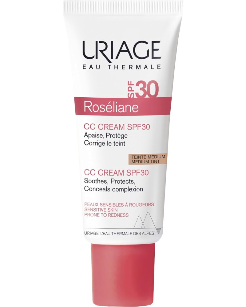 Uriage Roseliane CC Cream SPF 30 - ���������� CC ���� �� ������������ ���� - �������