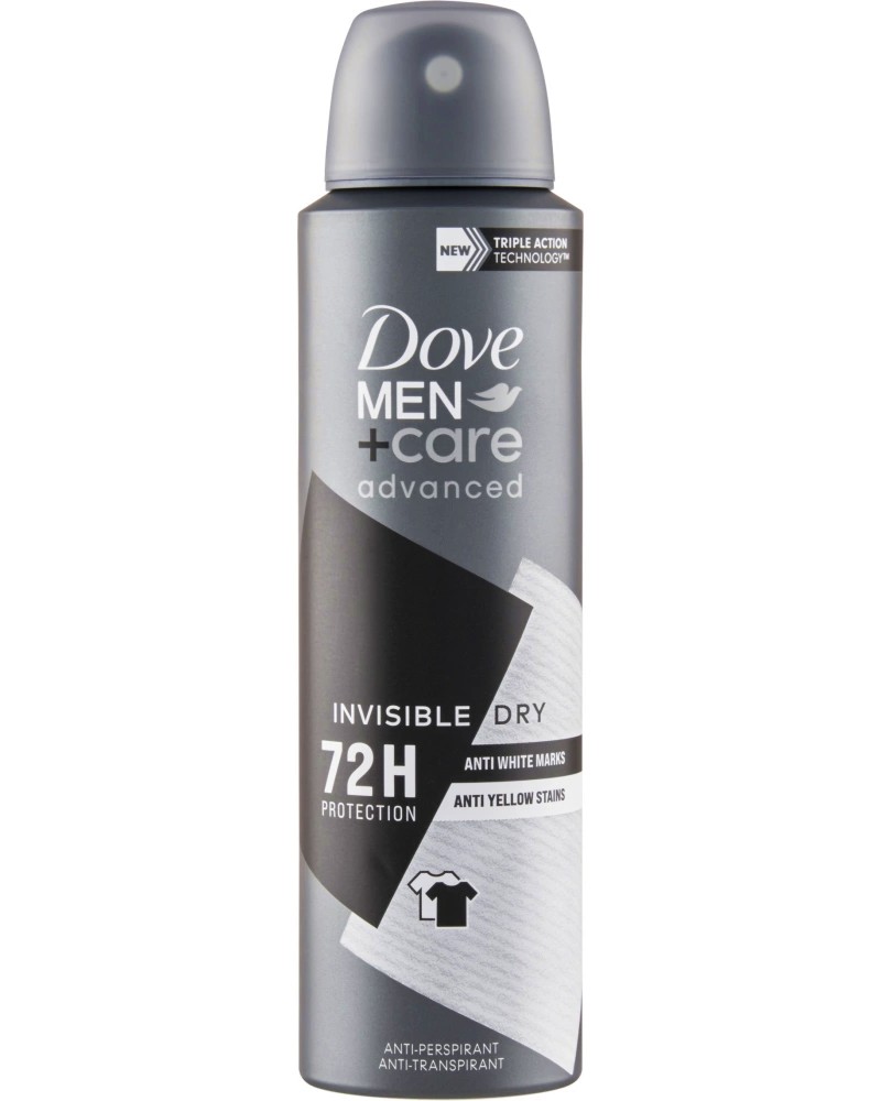 Dove Men+Care Invisible Dry Anti-Perspirant -        Dove Men+Care - 