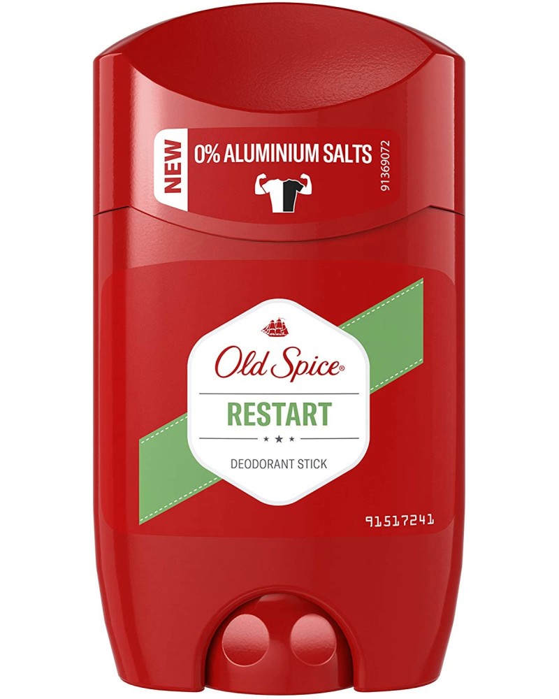 Old Spice Restart Deodorant Stick -        - 