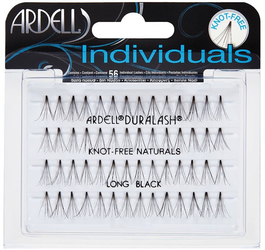 Ardell Individuals Duralash Knot-Free Naturals Long Black Ardell Individuals Duralash Knot-Free Naturals Long Black - Мигли на снопчета от естествен косъм - продукт