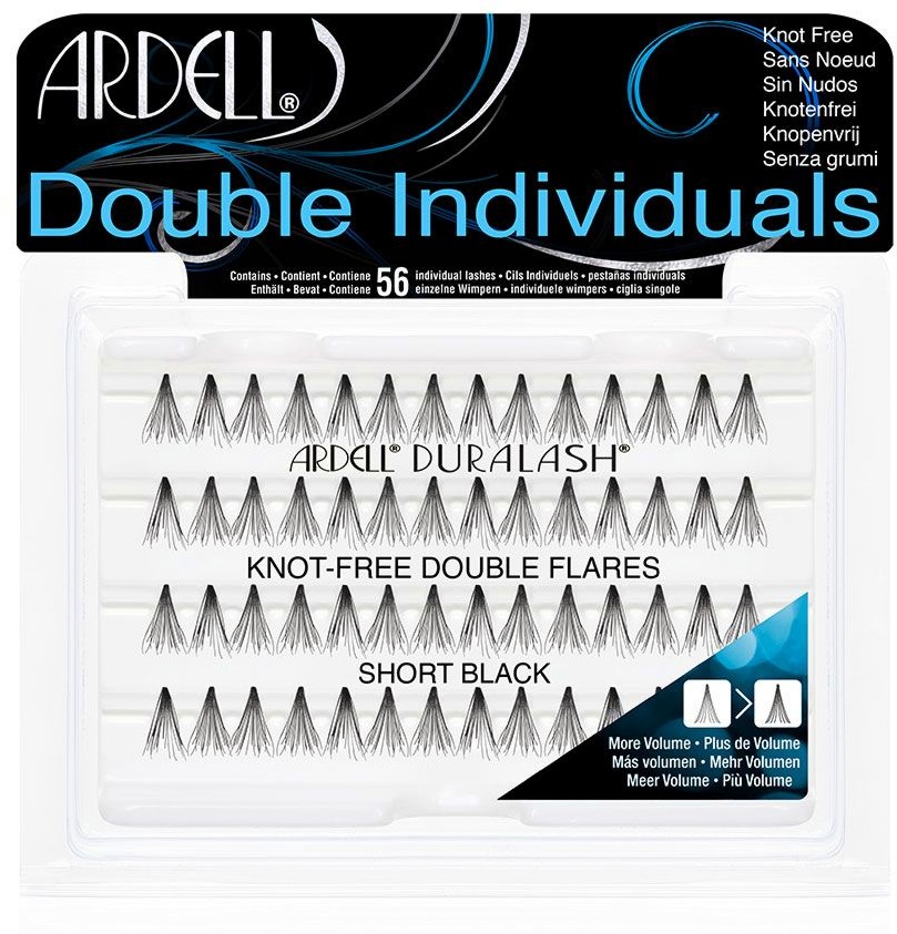 Ardell Double Individuals Duralash Knot-Free Short Black -     - 
