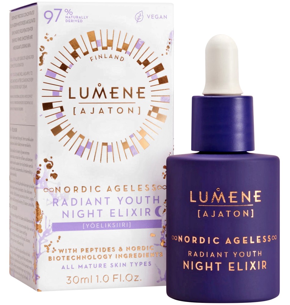 Lumene Ajaton Radiant Youth Night Elixir -        Ajaton - 