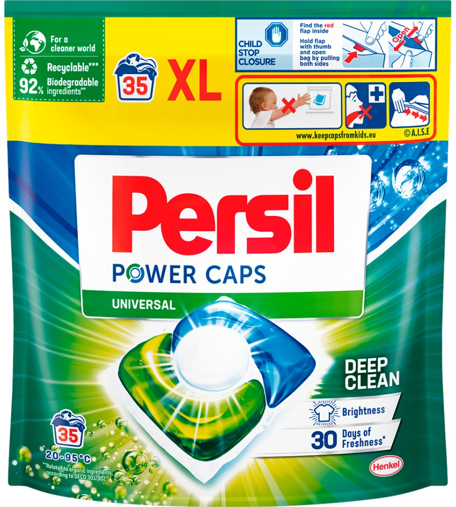     Persil Power Caps Universal - 35  44  -  
