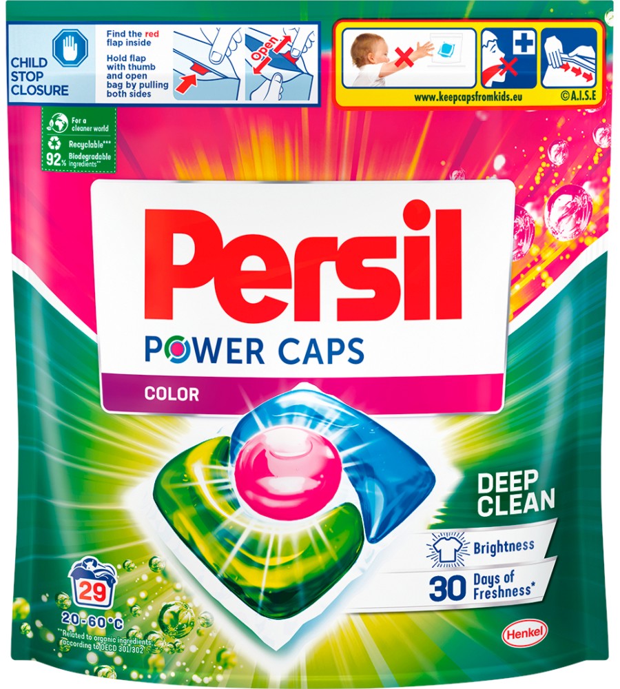     Persil Power Caps Color - 29 ÷ 44  -  