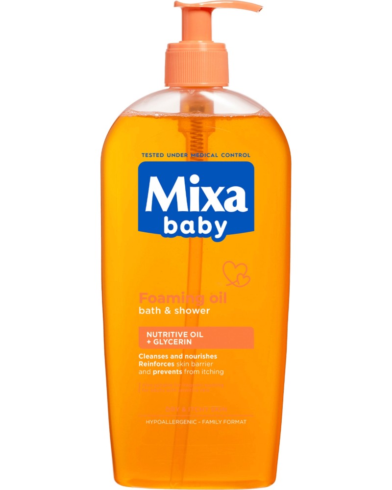 Mixa Baby Foaming Oil Bath & Shower - ������� ���� �� ���� � ��� �� ���� � ������� ���� �� ������� Mixa Baby - ����