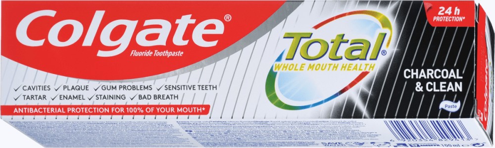 Colgate Total Charcoal & Clean -        -   