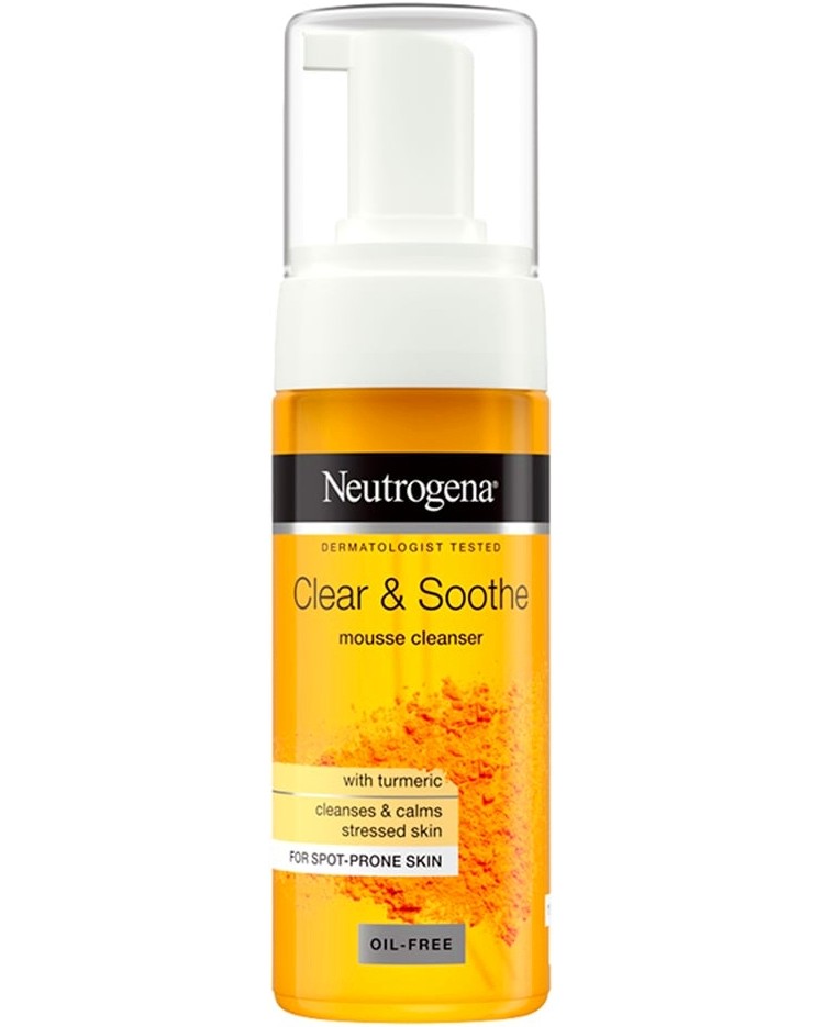 Neutrogena Clear & Soothe Mousse Cleanser -         Clear & Soothe - 