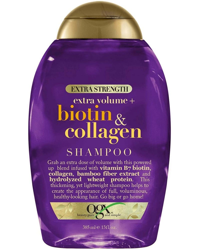 OGX Extra Strenght Biotin & Collagen Shampoo -        - 