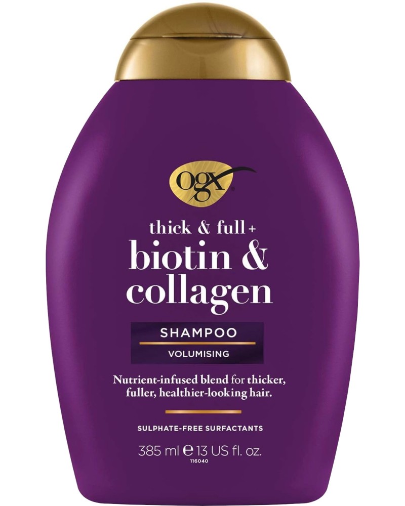 OGX Extra Strenght Biotin & Collagen Shampoo -        - 