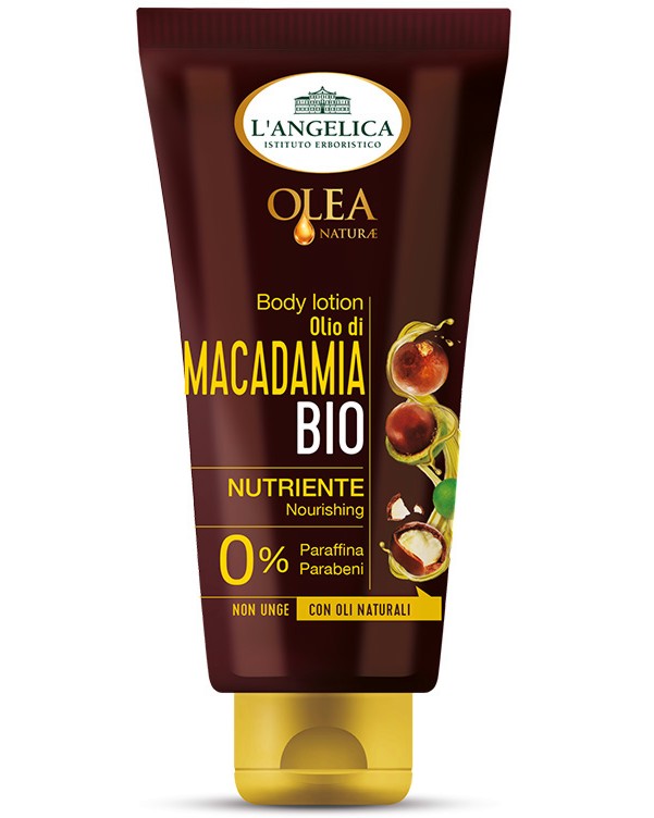 L'Angelica Olea Naturae Macadamia Bio Nourishing Body Lotion -         - 