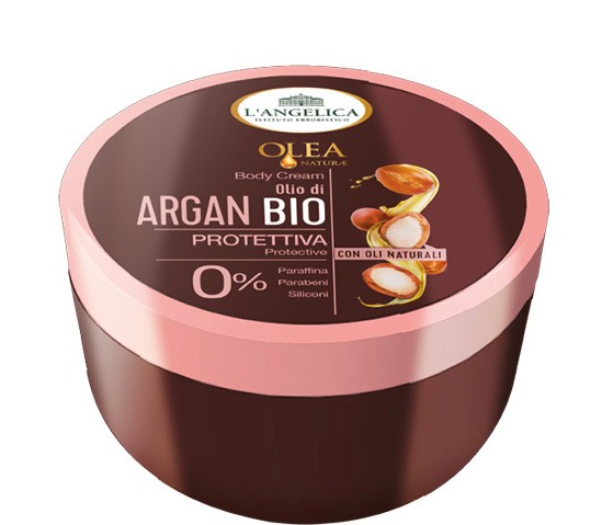L'Angelica Olea Naturae Argan Bio Body Cream - Крем за тяло с био масло от арган - крем