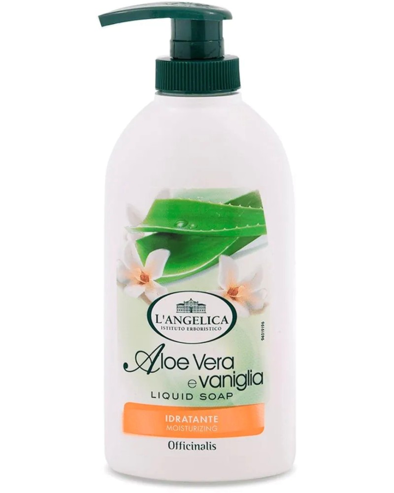 LAngelica Liquid Moisturizing Soap Aloe and Vanilla -        - 