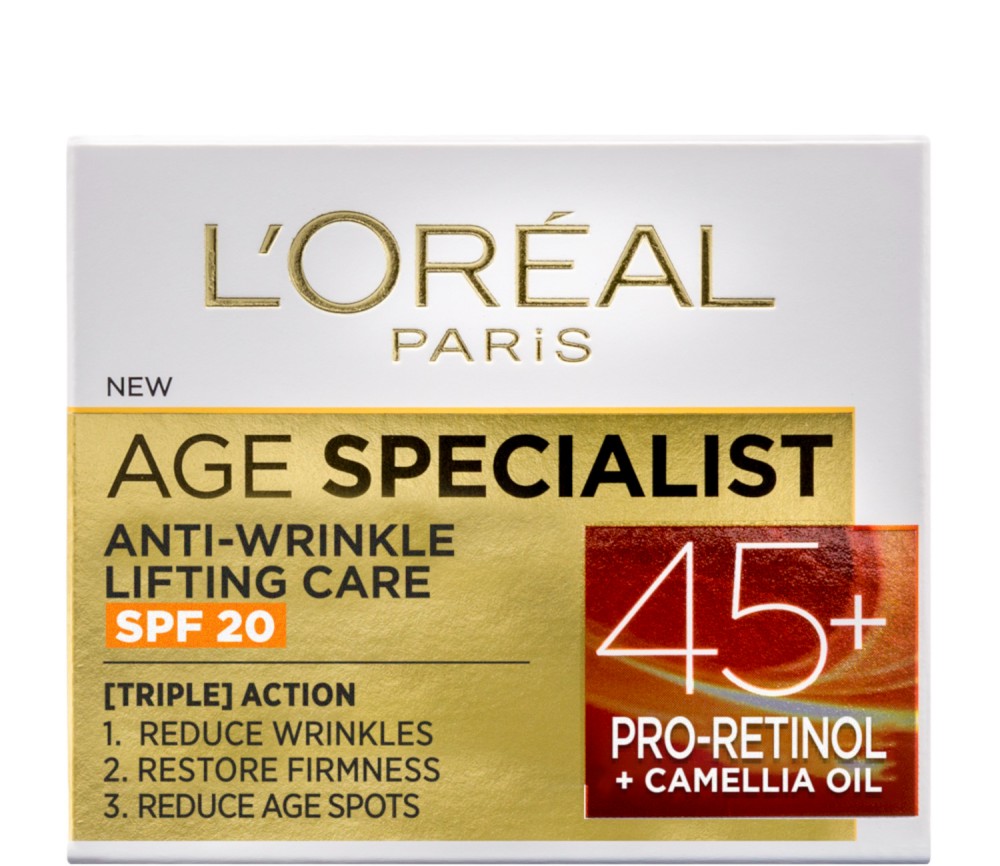 L'Oreal Paris Age Specialist 45+ SPF 20 -        Age Specialist - 