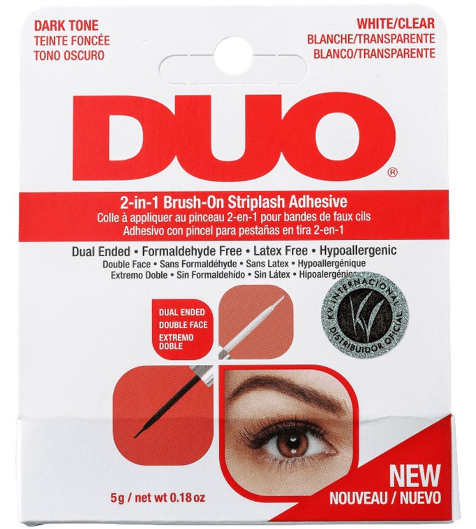 Ardell DUO 2 in 1 Brush-On Striplash Adhesive - ���������� ������ �� ����� - �������