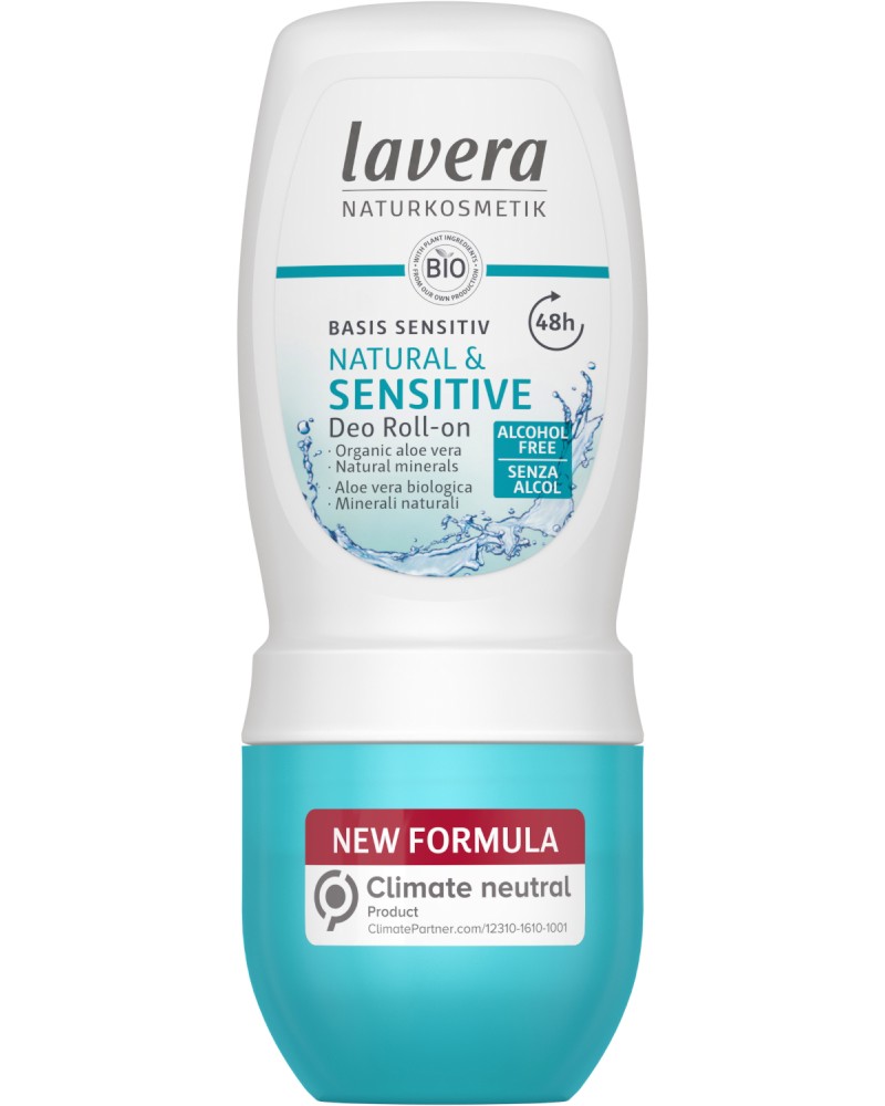 Lavera Basis Sensitiv Natural & Sensitive Deo Roll-On -             Basis Sensitiv - 