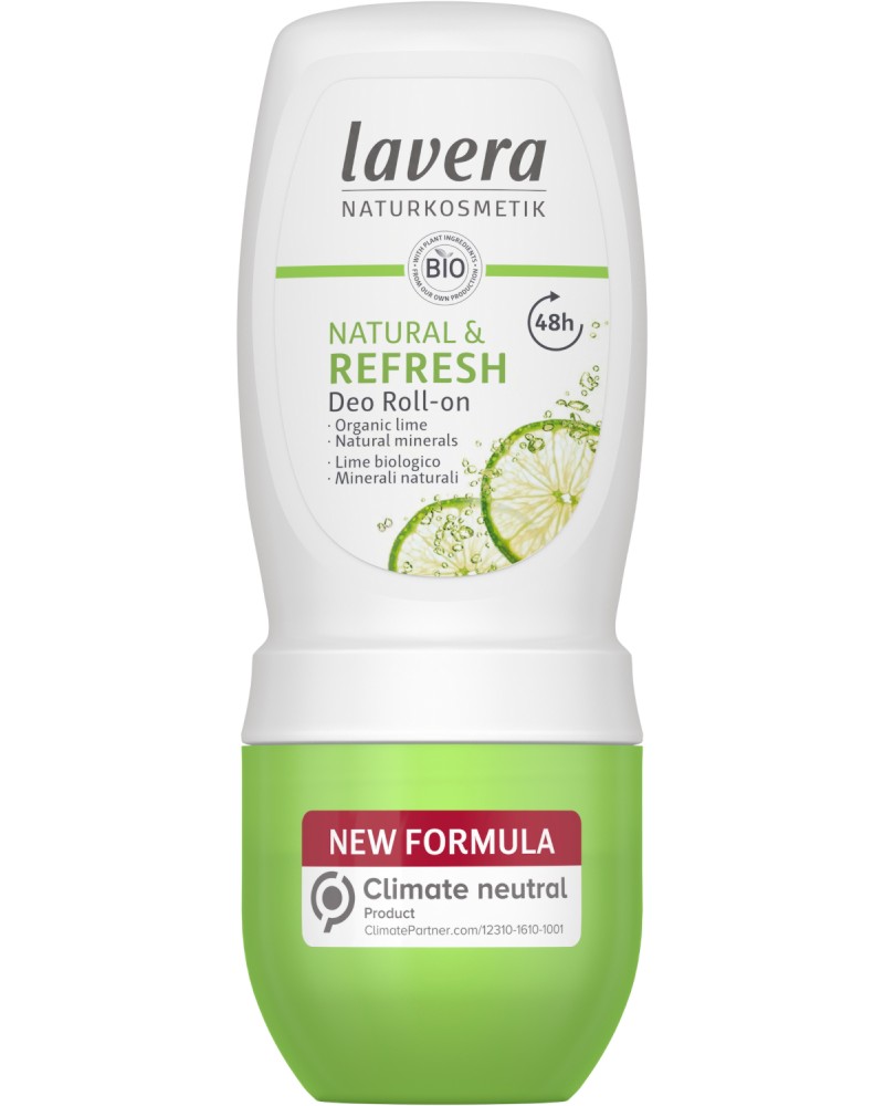 Lavera Natural & Refresh Deo Roll-On -           - 