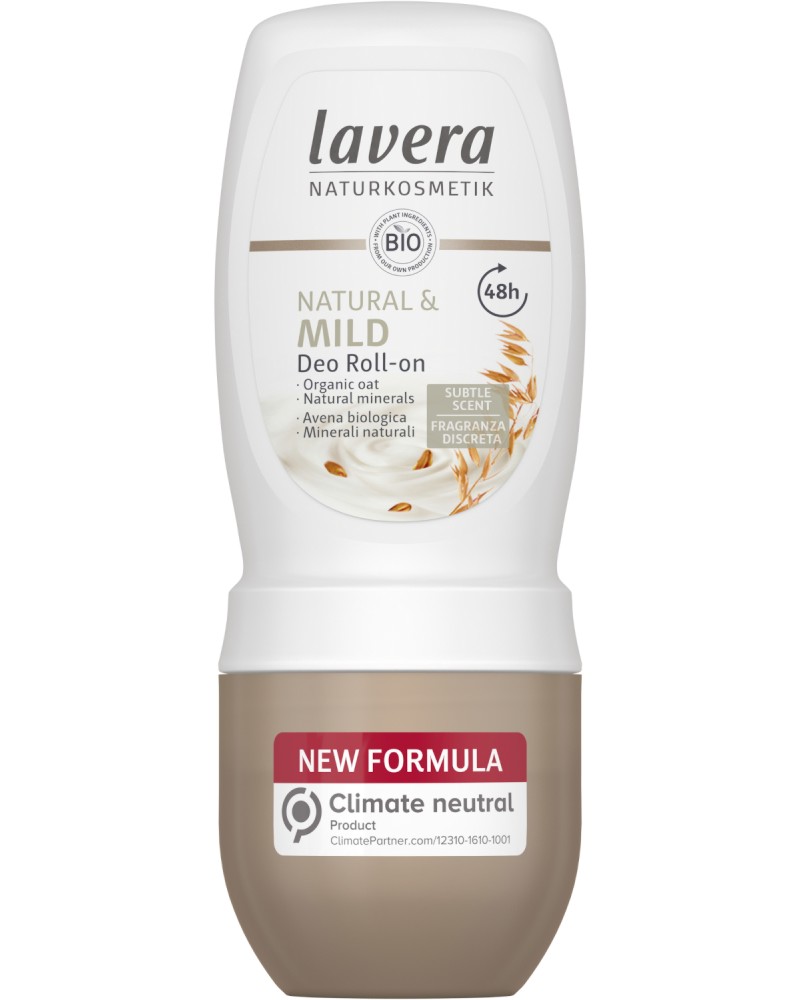 Lavera Natural & Mild Deo Roll-On -           - 