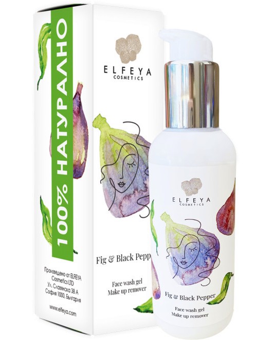 Elfeya Cosmetics Face Wash Gel & Make Up Remove -      - 