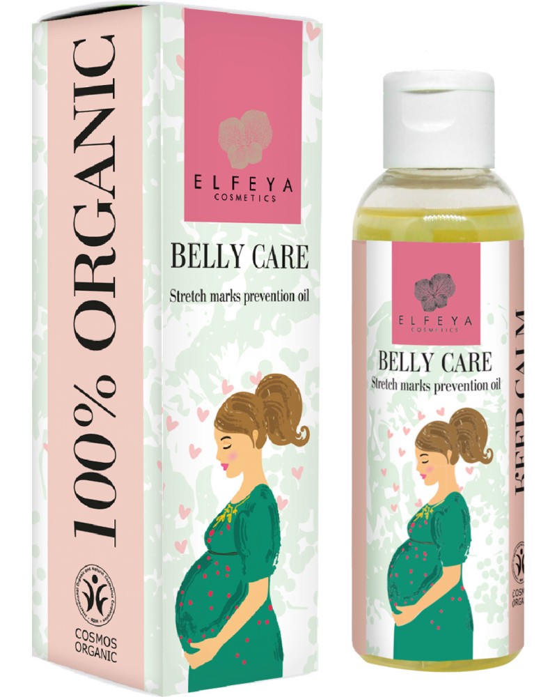 Elfeya Cosmetics Belly Care Stretch Marks Prevention Oil -      - 