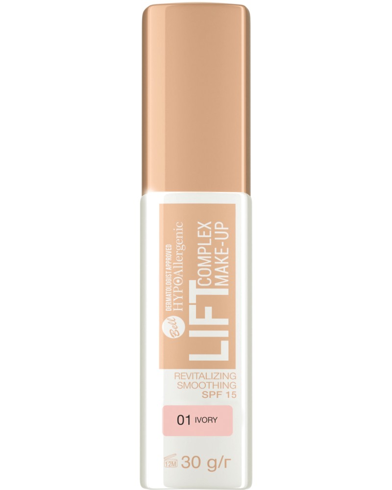 Bell HypoAllergenic Lift Complex Make-Up SPF 15 -          HypoAllergenic -   