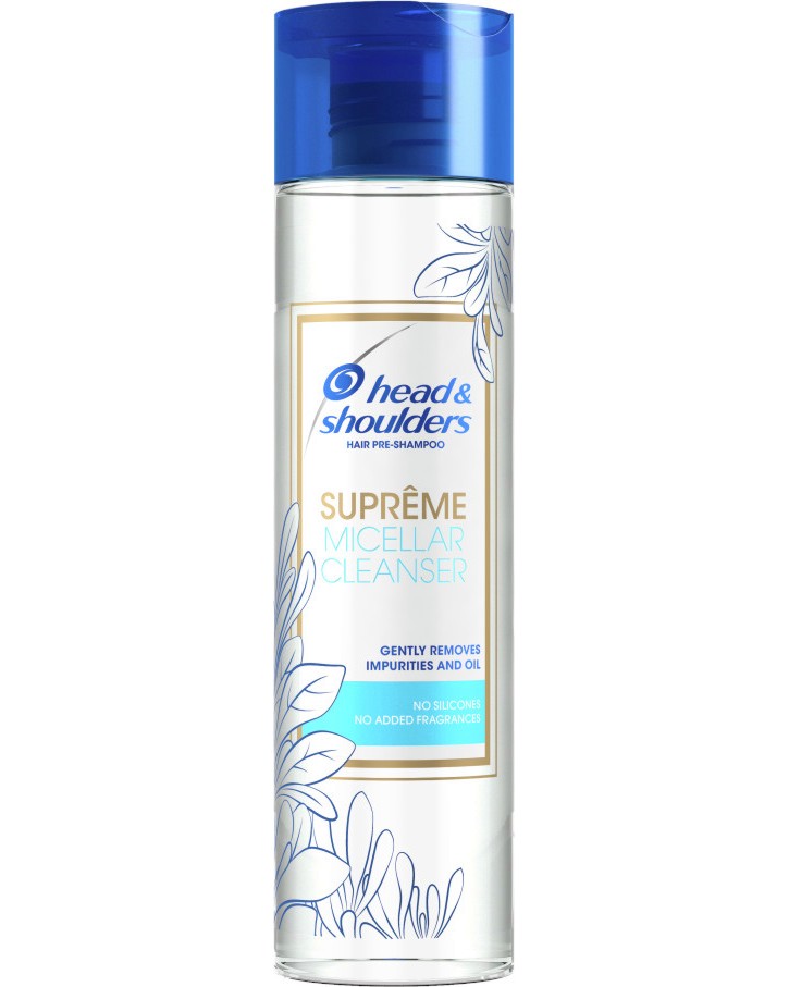 Head & Shoulders Supreme Micellar Cleanser Pre Shampoo -     Supreme - 