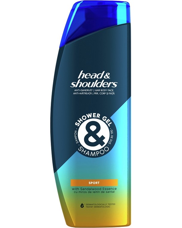 Head & Shoulders Shower Gel & Shampoo Sport -            - 