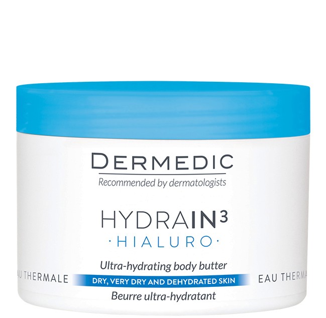 Dermedic Hydrain3 Hialuro Ultra-Hydrating Body Butter -        Hydrain3 Hialuro - 
