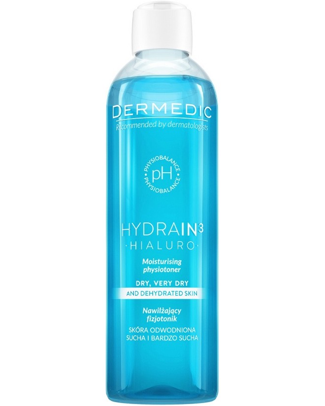 Dermedic Hydrain3 Hialuro Moisturising Physiotoner -         Hydrain3 Hialuro - 