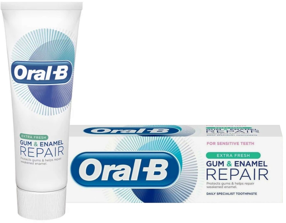 Oral-B Gum & Enamel Repair Extra Fresh -     -   