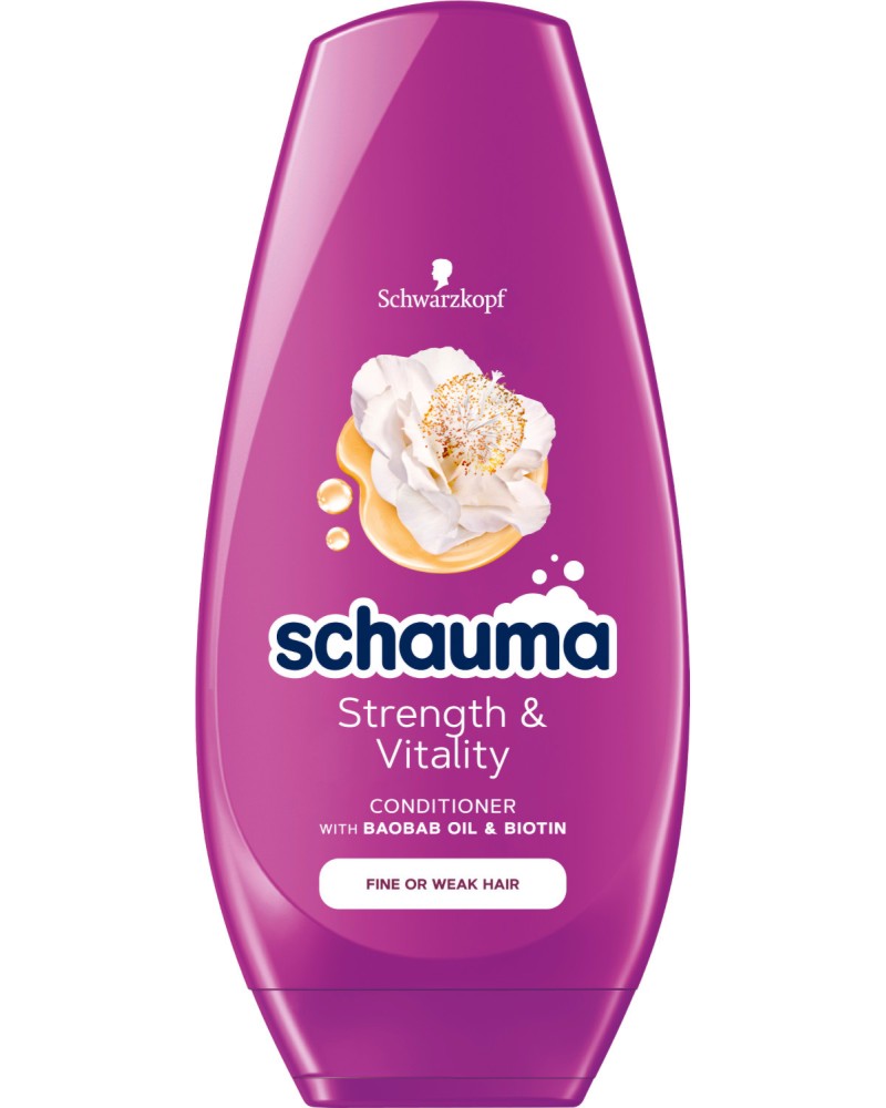 Schauma Strength & Vitality Conditioner -       - 