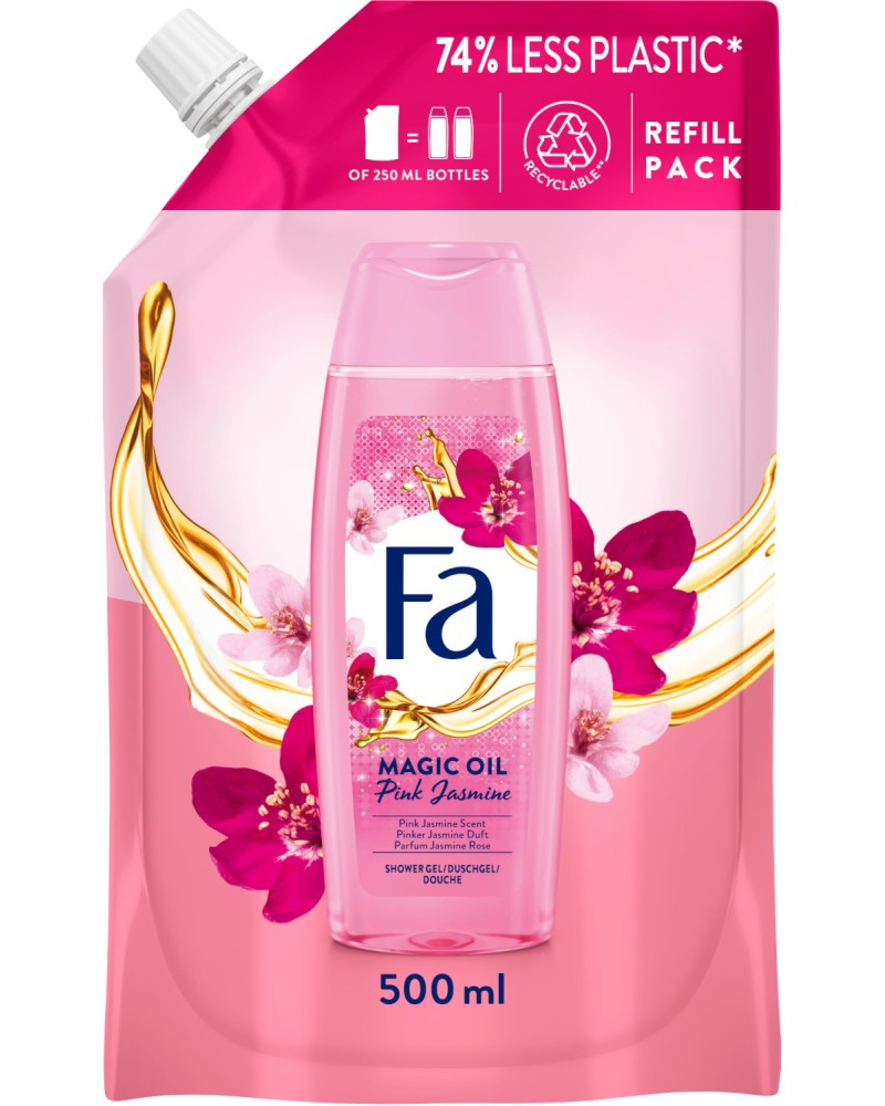 Fa Magic Oil Pink Jasmine Scent Shower Gel -            Magic Oil -  