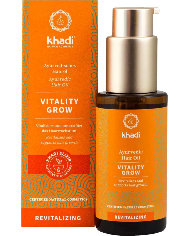 Khadi Vitality Grow Hair Oil -         - 