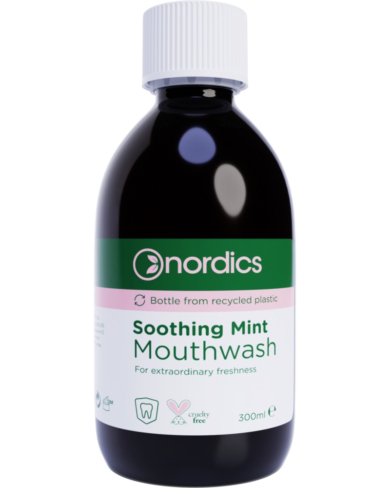 Nordics Mouthwash Soothing Fresh - Вода за уста за възпалени венци - продукт