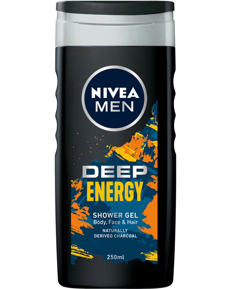Nivea Men Deep Energy Shower Gel Limited Edition -          Deep -  
