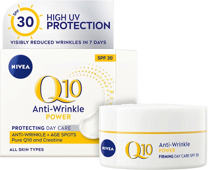 Nivea Q10 Power Anti-Wrinkle Protecting Day Care SPF 30 -         Q10 Power - 