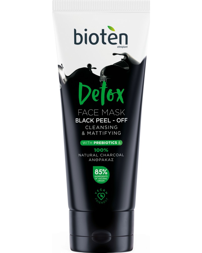 Bioten Detox Black Peel-off Face Mask -          Detox - 