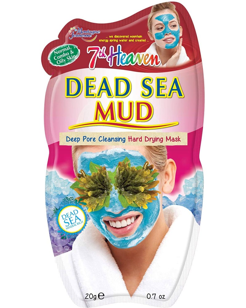 7th Heaven Dead Sea Mud Face Mask -      - 