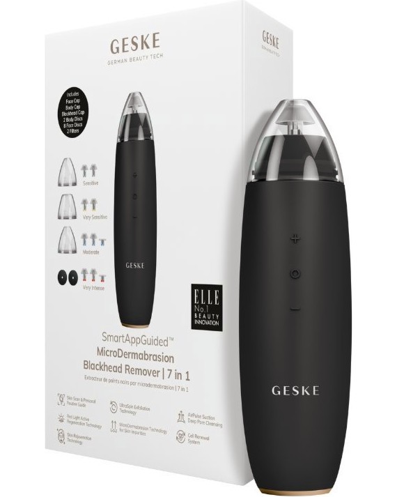 GESKE MicroDermabrasion Blackhead Remover 7 in 1 -           7  1 - 