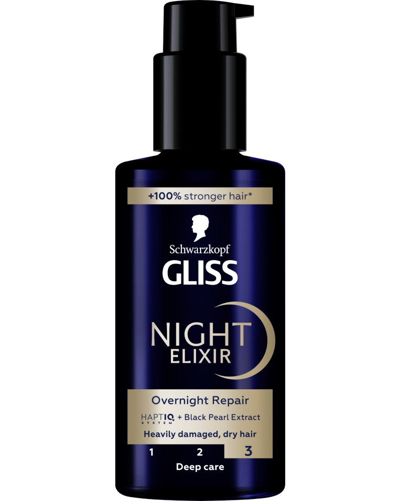 Gliss Night Elixir Overnight Repair -       - 