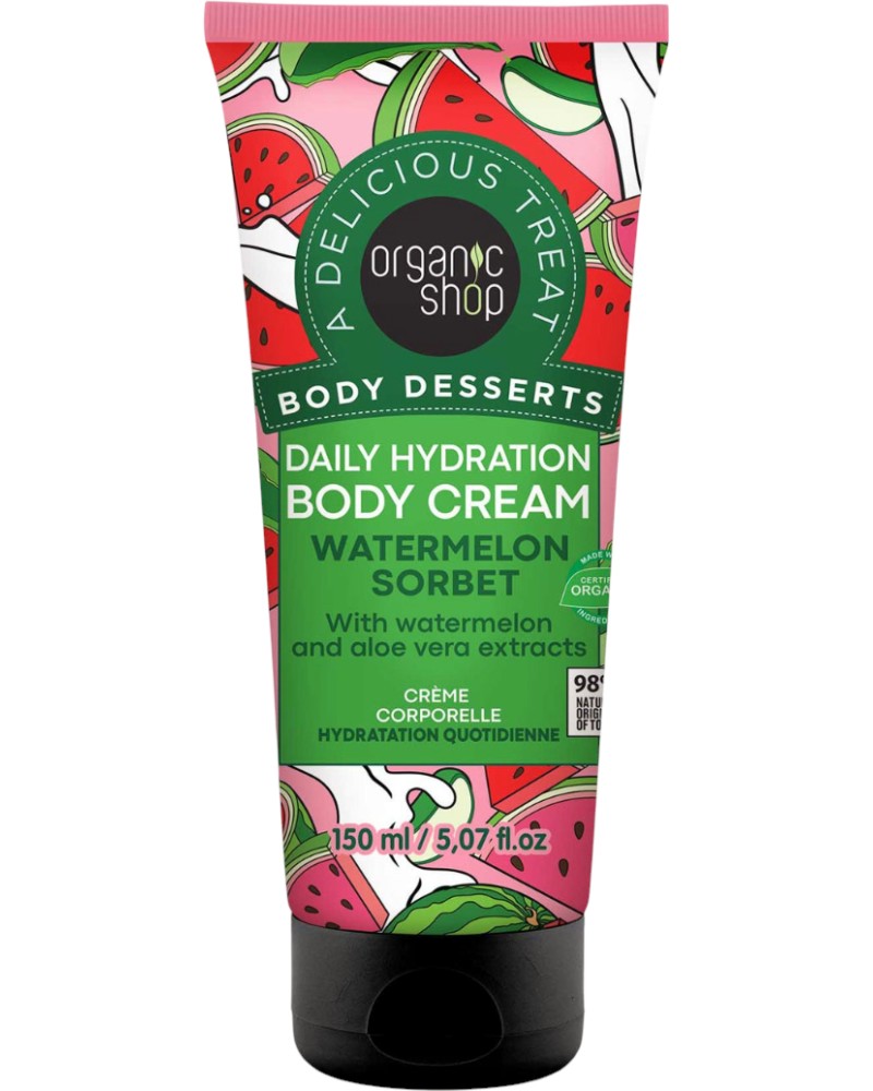 Organic Shop Daily Hydration Body Cream -               Body Desserts - 
