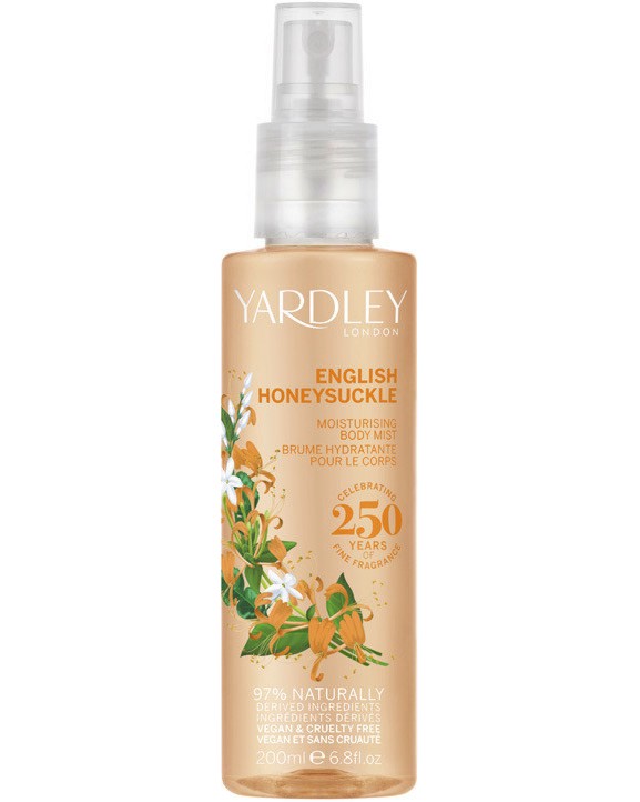 Yardley English Honeysuckle Moisturising Body Mist -       English Honeysuckle - 