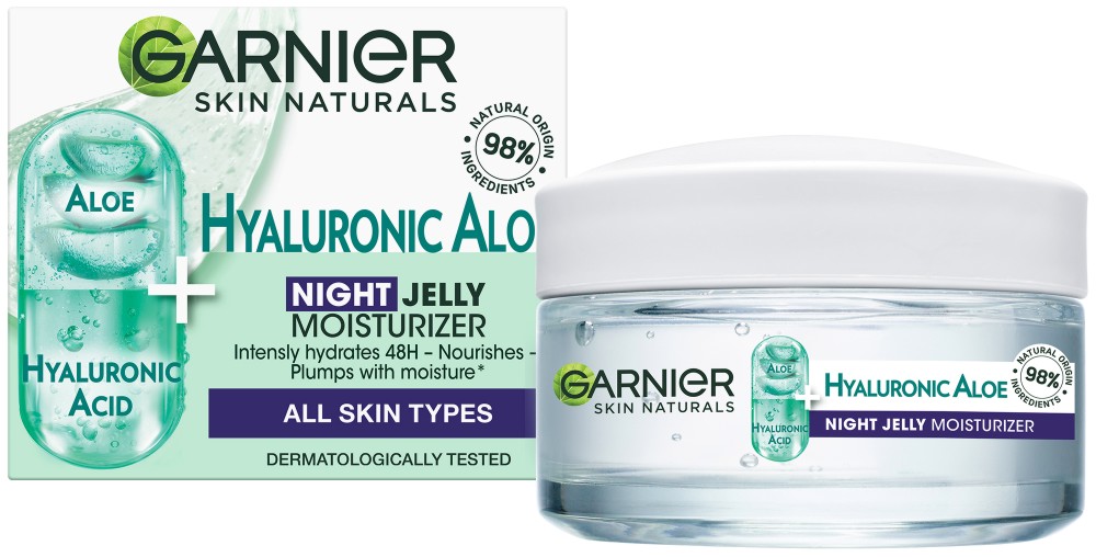 Garnier Hyaluronic Aloe Night Jelly -        Hyaluronic Aloe - 
