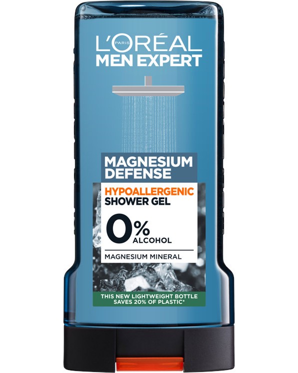 L'Oreal Men Expert Magnesium Defence Shower Gel -        Men Expert -  