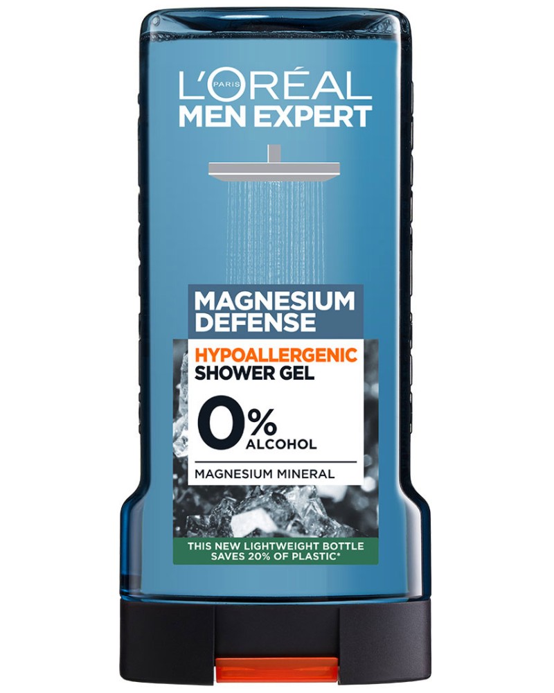 L'Oreal Men Expert Magnesium Defence Shower Gel -        Men Expert -  